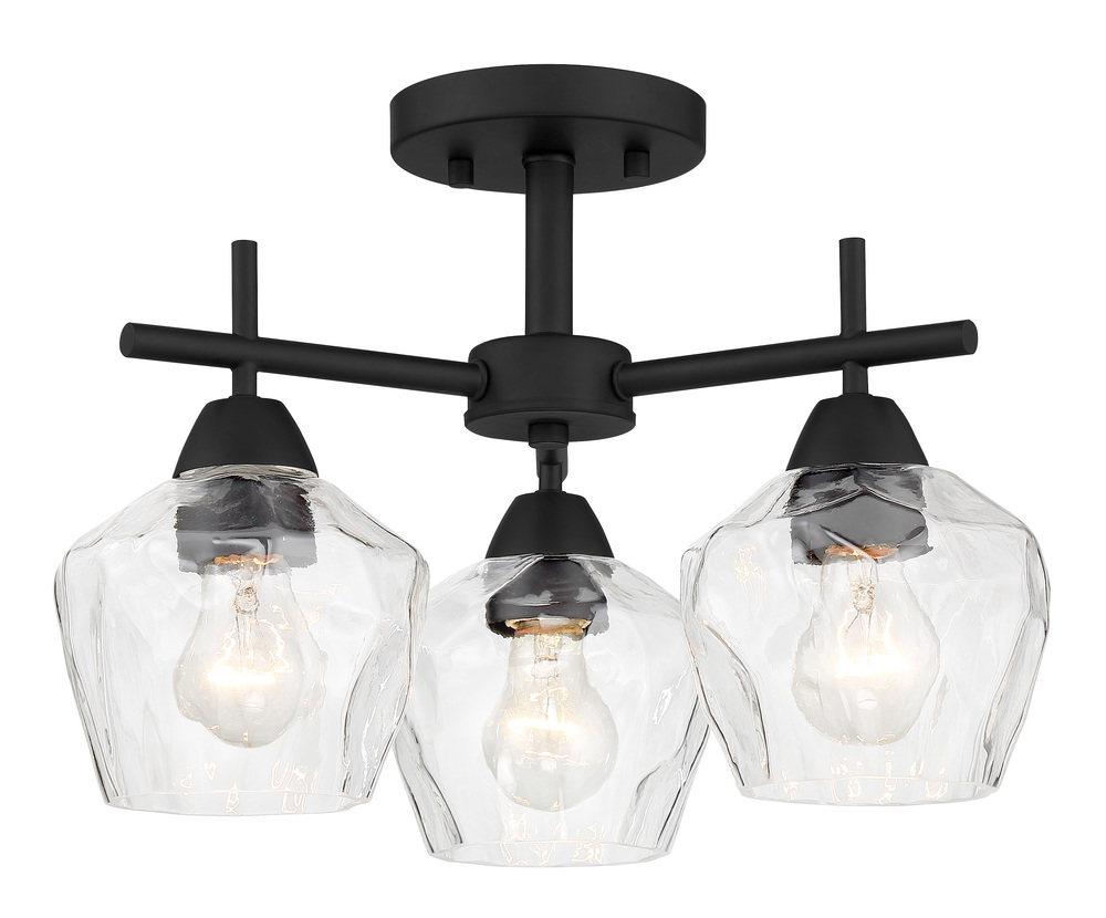 Camrin - 3 Light Semi Flush/Chandelier