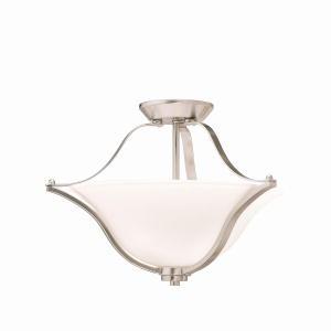 Langford™ 2 Light Semi Flush Brushed Nickel