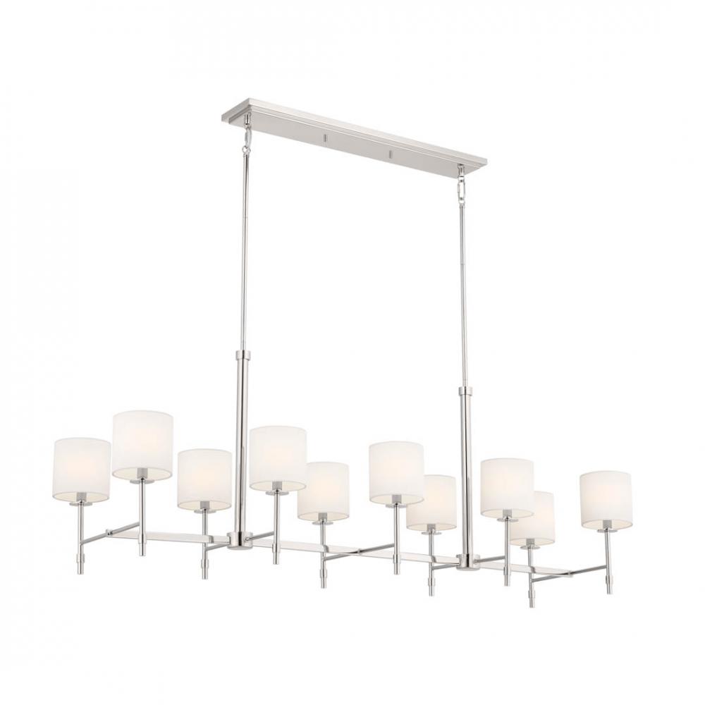 Linear Chandelier 10Lt