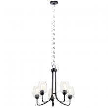 Kichler 44377BKCS - Chandelier 5Lt