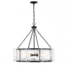 Savoy House 1-8200-5-89 - Genry 5-Light Pendant in Matte Black