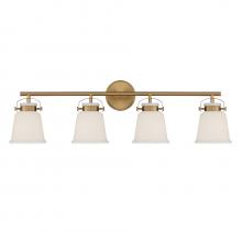 Savoy House 8-1627-4-322 - Kaden 4-Light Bathroom Vanity Light in Warm Brass