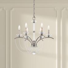 Schonbek 1870 BC7106N-22O - Priscilla 6 Light 120V Chandelier in Heirloom Gold with Optic Crystal