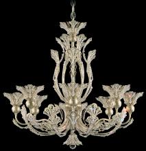 Schonbek 1870 7863-76R - Rivendell 8 Light 120V Chandelier in Heirloom Bronze with Clear Radiance Crystal