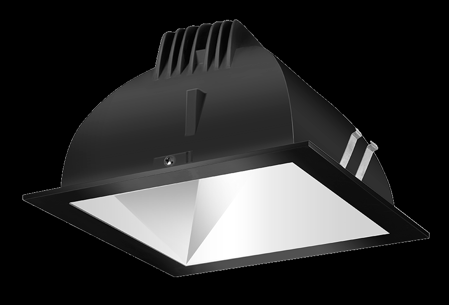 RECESSED DOWNLIGHTS 12 LUMENS NDLED4SD 4 INCH SQUARE UNIVERSAL DIMMING 80 DEGREE BEAM SPREAD 2700K