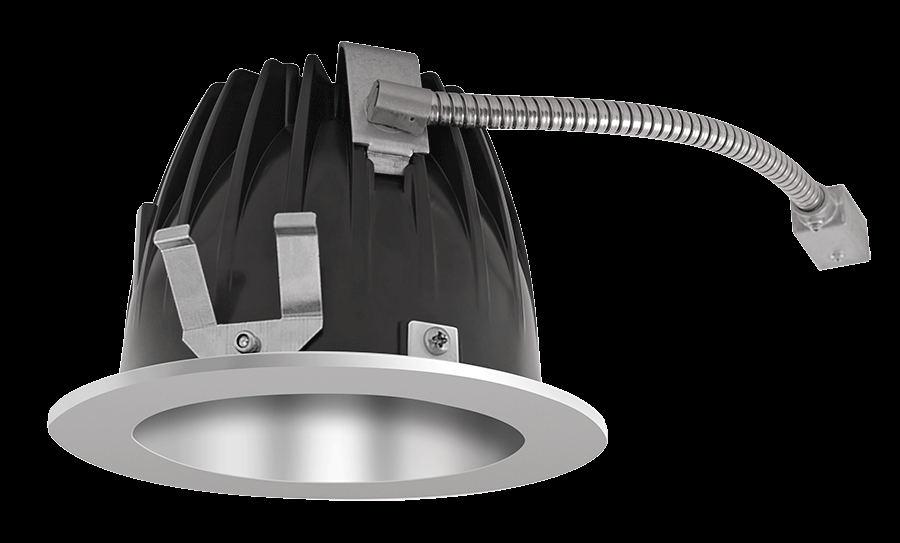 RECESSED DOWNLIGHTS 12 LUMENS NDLED4RD 4 INCH ROUND UNIVERSAL DIMMING 80 DEGREE BEAM SPREAD 3500K