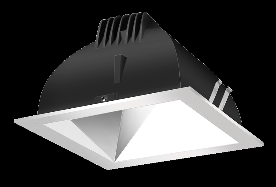 RECESSED DOWNLIGHTS 12 LUMENS NDLED4SD 4 INCH SQUARE UNIVERSAL DIMMING 80 DEGREE BEAM SPREAD 3500K