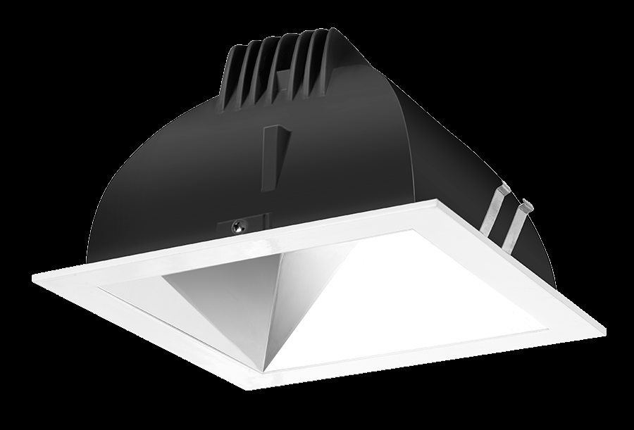 RECESSED DOWNLIGHTS 12 LUMENS NDLED4SD 4 INCH SQUARE UNIVERSAL DIMMING 50 DEGREE BEAM SPREAD 3500K