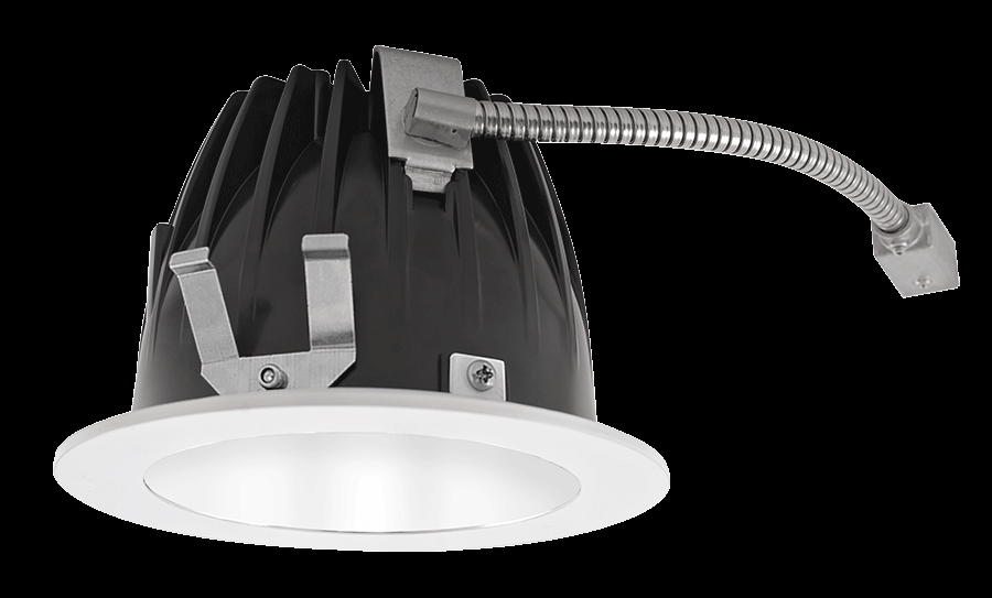 RECESSED DOWNLIGHTS 20 LUMENS NDLED6RD 6 INCH ROUND UNIVERSAL DIMMING 80 DEGREE BEAM SPREAD 4000K