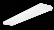 RAB Lighting GUS4-36YW/D10/E2 - STRIPS & WRAPS 4671 LUMENS GUS4 4 FEET 36W 3000K 0-10V DIMMING WHITE BATTERY BACKUP