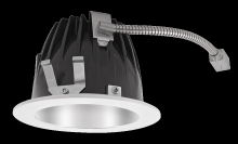 RAB Lighting NDLED4RD-50YNHC-M-W - RECESSED DOWNLIGHTS 12 LUMENS NDLED4RD 4 INCH ROUND UNIVERSAL DIMMING 50 DEGREE BEAM SPREAD 3500K