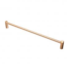 Colonial Bronze 44T-30-15X15 - 30'' Split Finish Towel Bar Thru Bolt- Satin Nickel and Satin Nickel