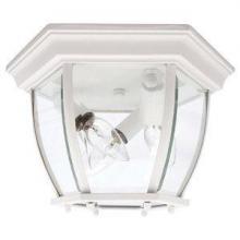 Capital 9802BK - 3 Light Outdoor Flush Mount