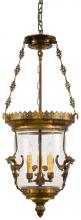 Minka Metropolitan N2336-OXB - 3 Light Foyer Pendant