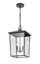 Millennium 2973-PBZ - Fetterton 3-Light Outdoor Hanging Lantern Powder Coated Bronze