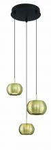 Minka George Kovacs P5473-884-L - Halo  3 Light LED Pan Pendant