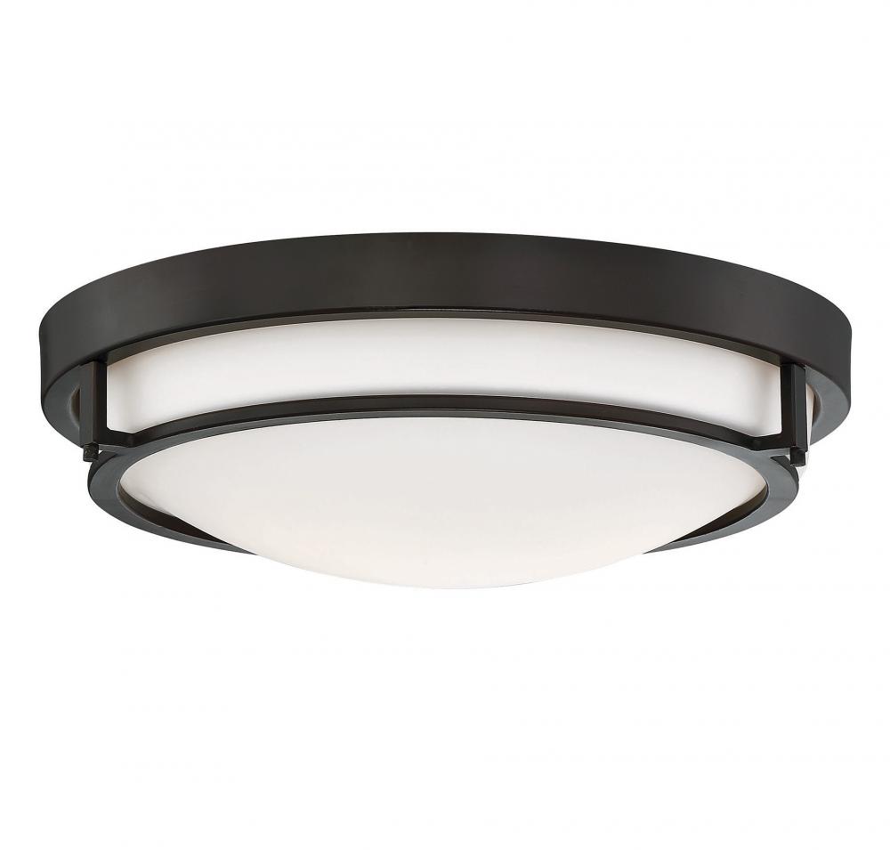 2-Light Ceiling Light in Oil Rubbed Bronze