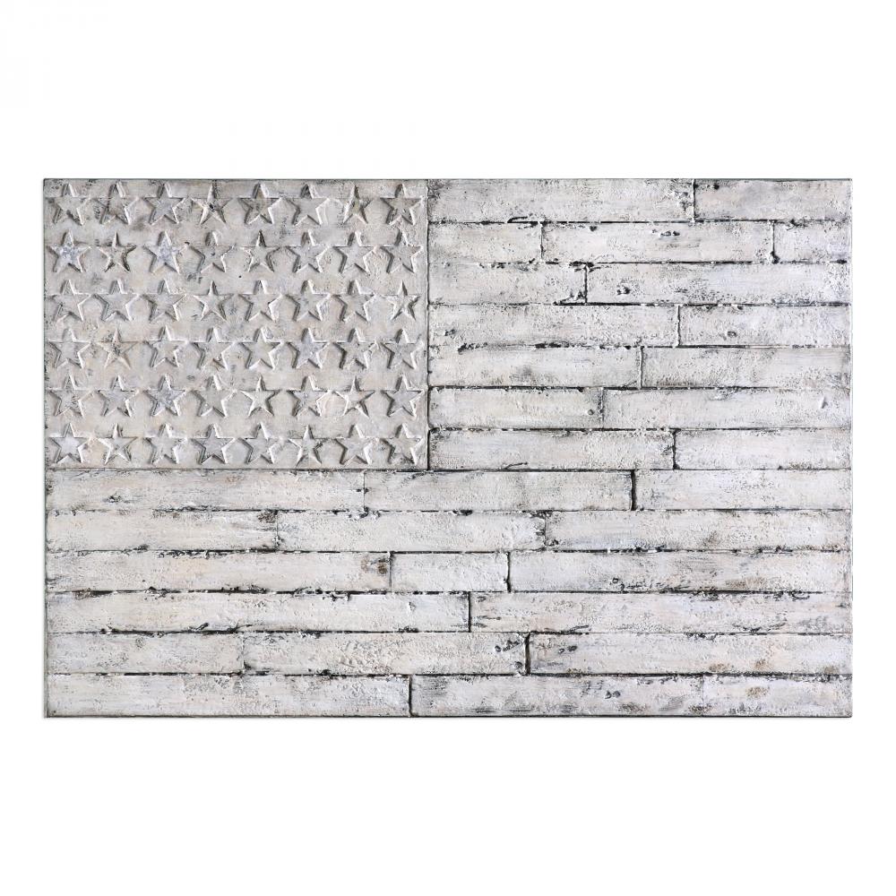 Blanco American Wall Art