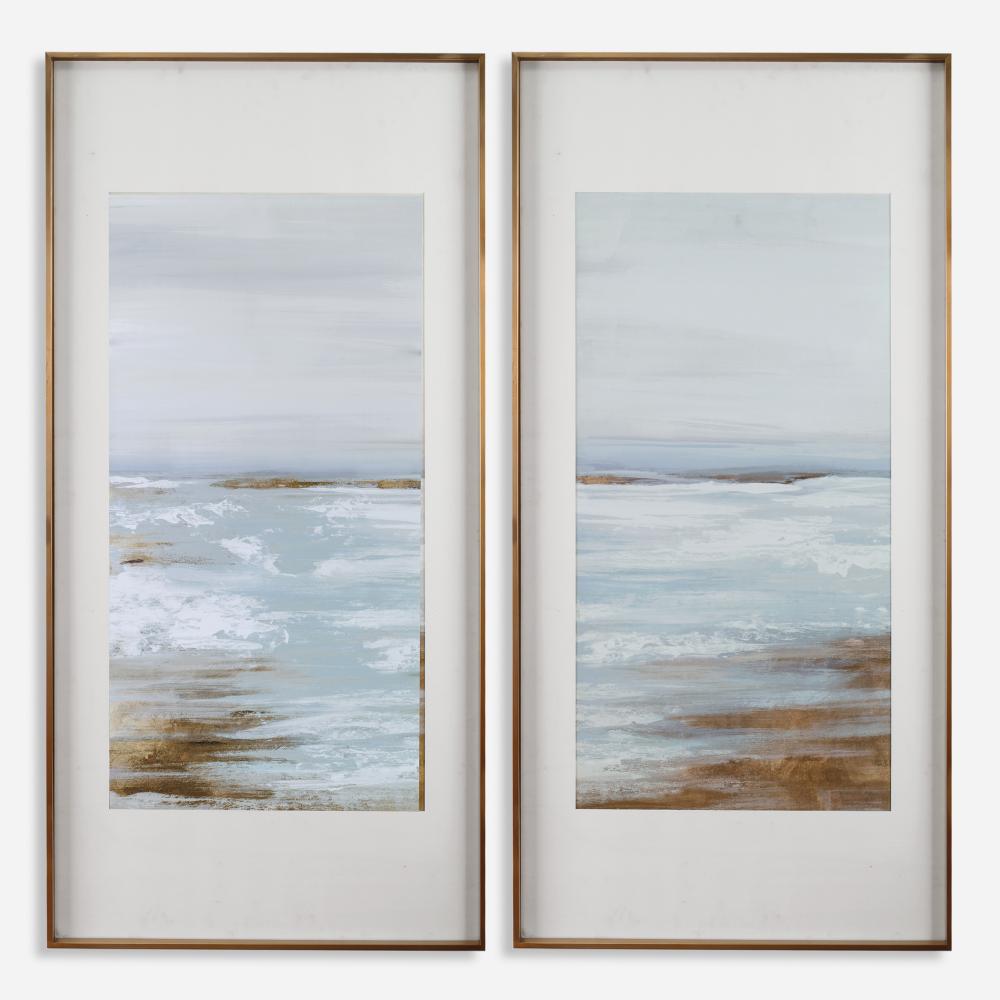 Coastline Framed Prints, S/2