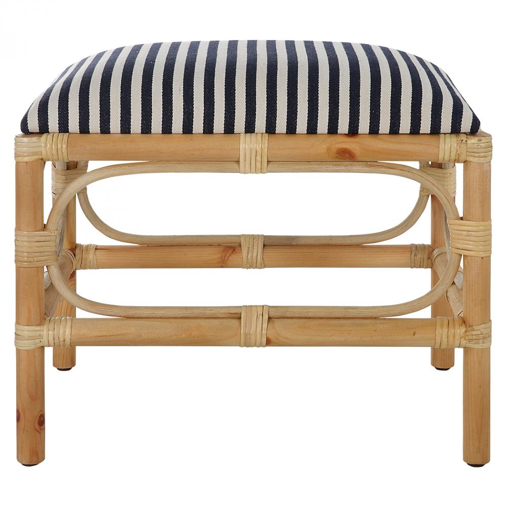 Laguna Small Striped Bench