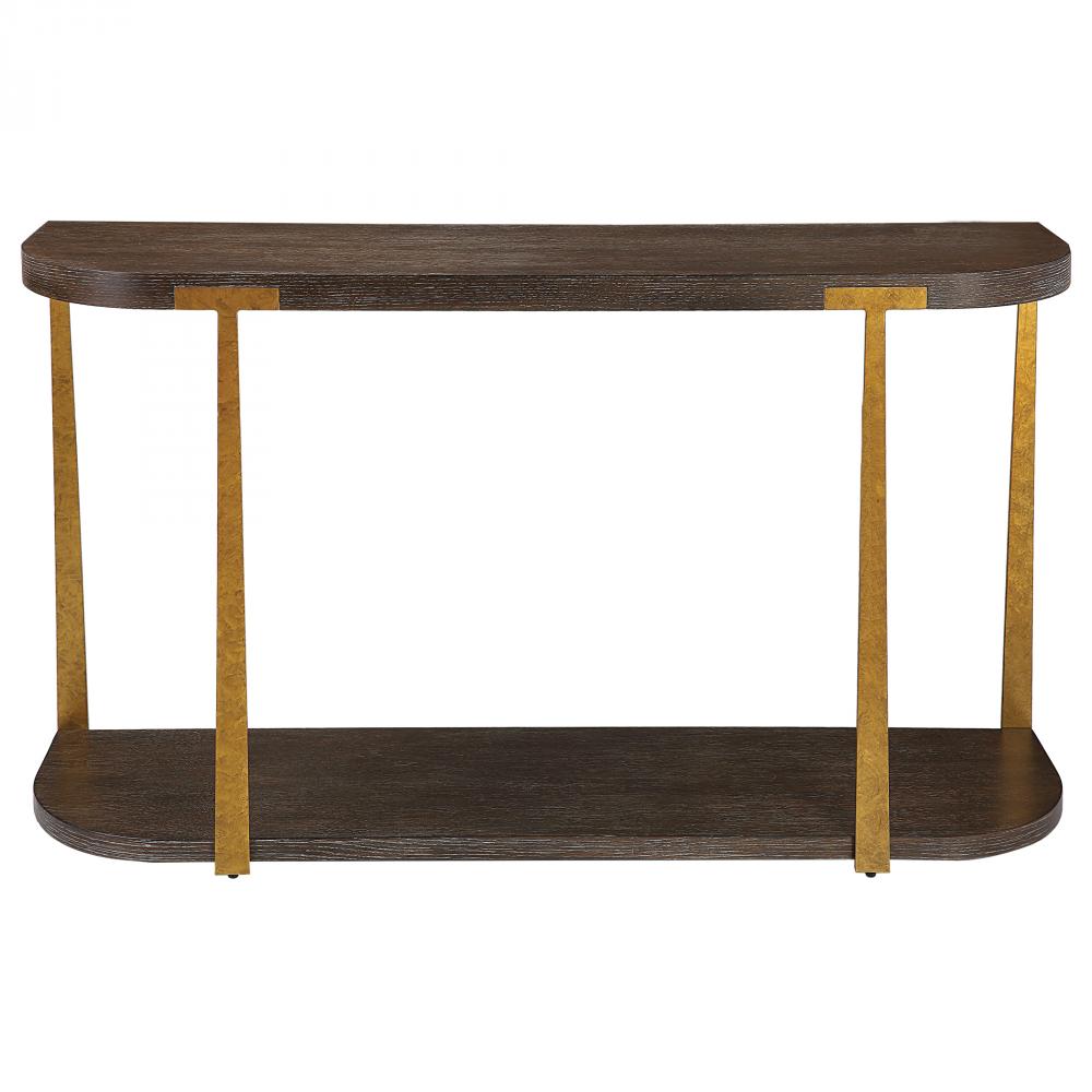 Uttermost Palisade Wood Console Table