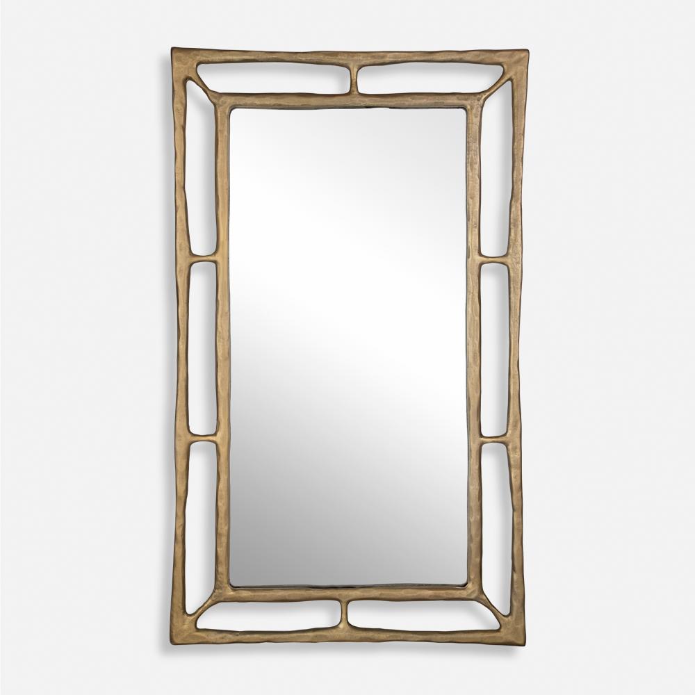 Uttermost Felix Brass Rectangle Mirror