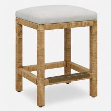 Uttermost 23837 - Muriel Rattan Counter Stool