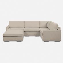 Uttermost 23852-A - Refuge Armless Sand Sofa