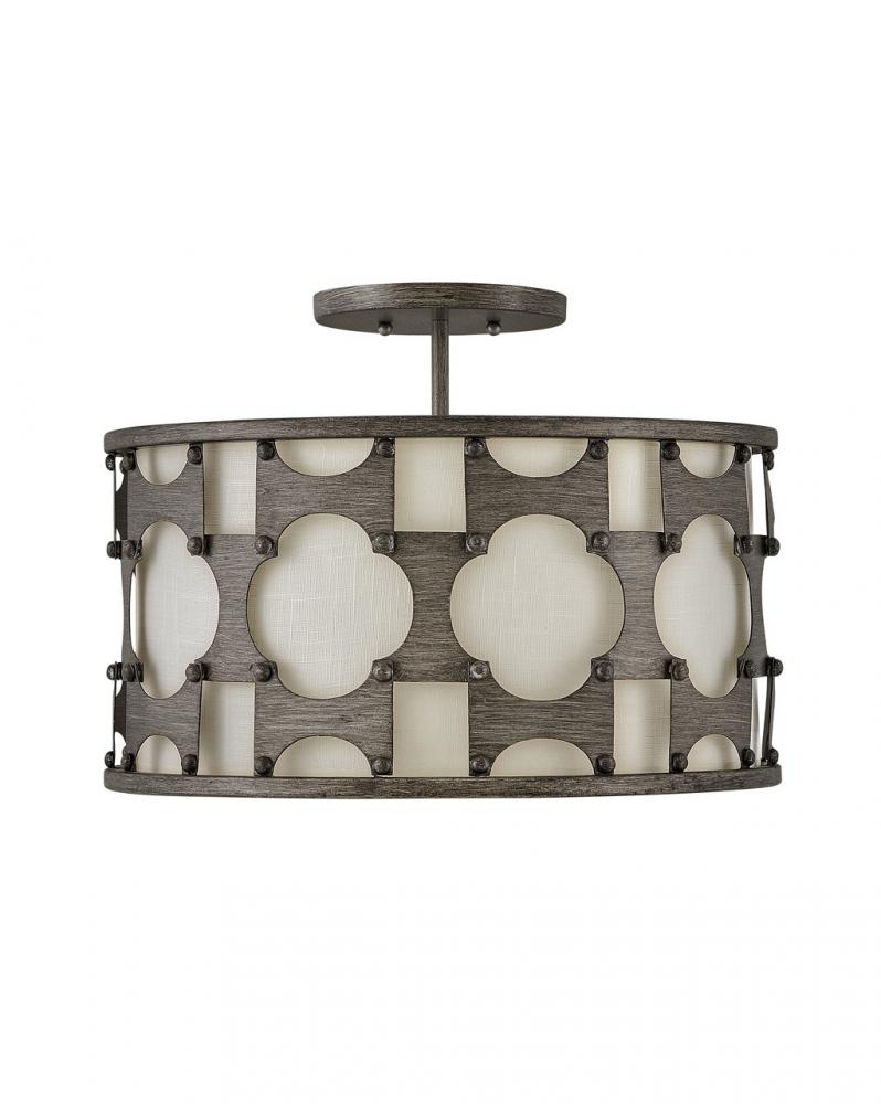 Medium Convertible Semi-flush Mount